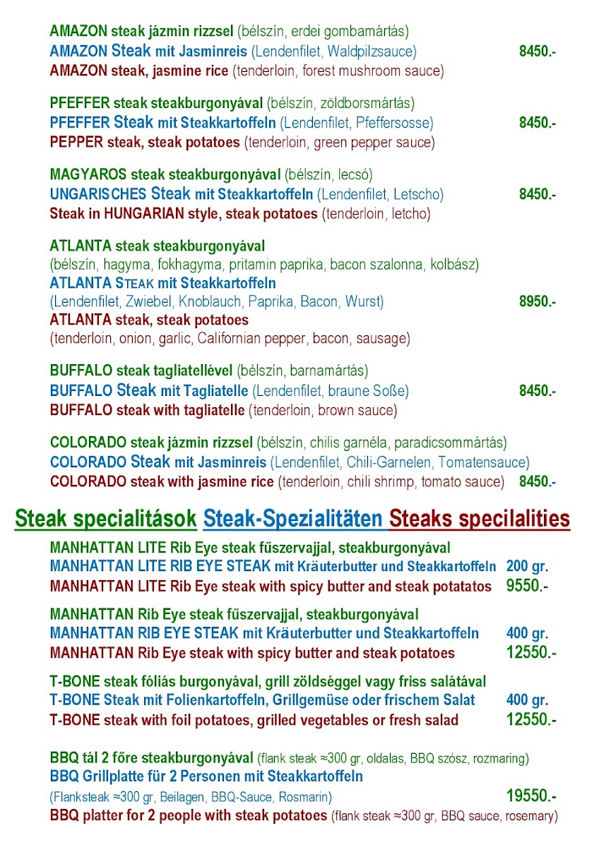Menu Bitburger Steak House-7